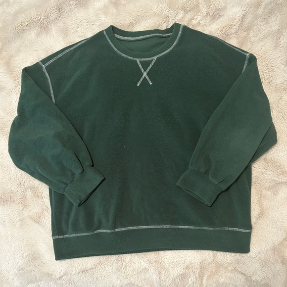 BE HAPPY IT’S OKAY 💚💚💚 GREEN SWEATSHIRT - Picture 2 of 3